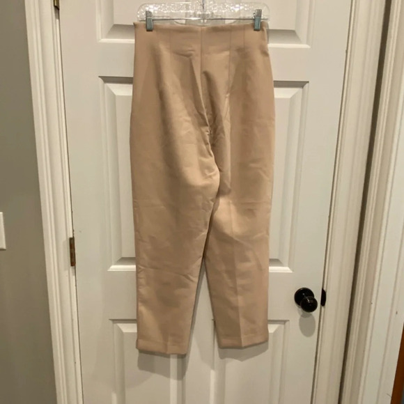 Zara Button Front High Waisted Trouser Pants 16625 - Picture 3 of 14